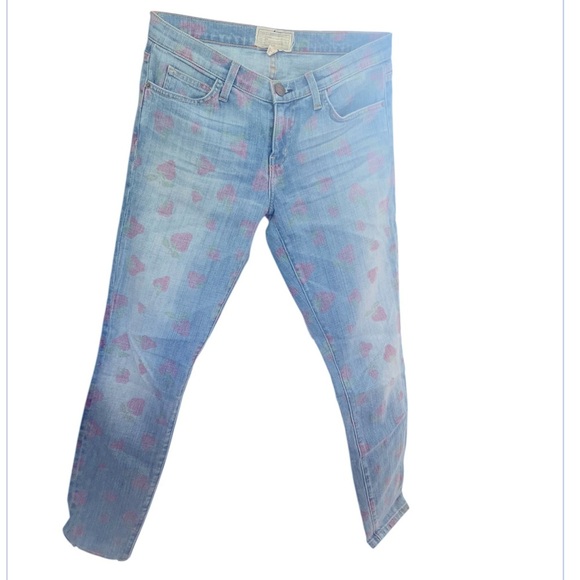 Current/Elliott Light Blue High Rise Jeans🍓 - Picture 6 of 8